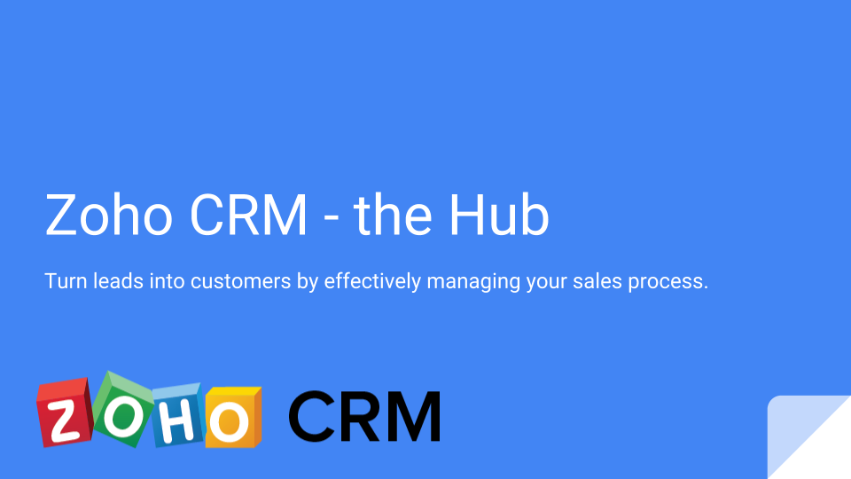 Zoho CRM Introduction